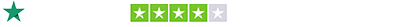 trustpilot widget trasparente