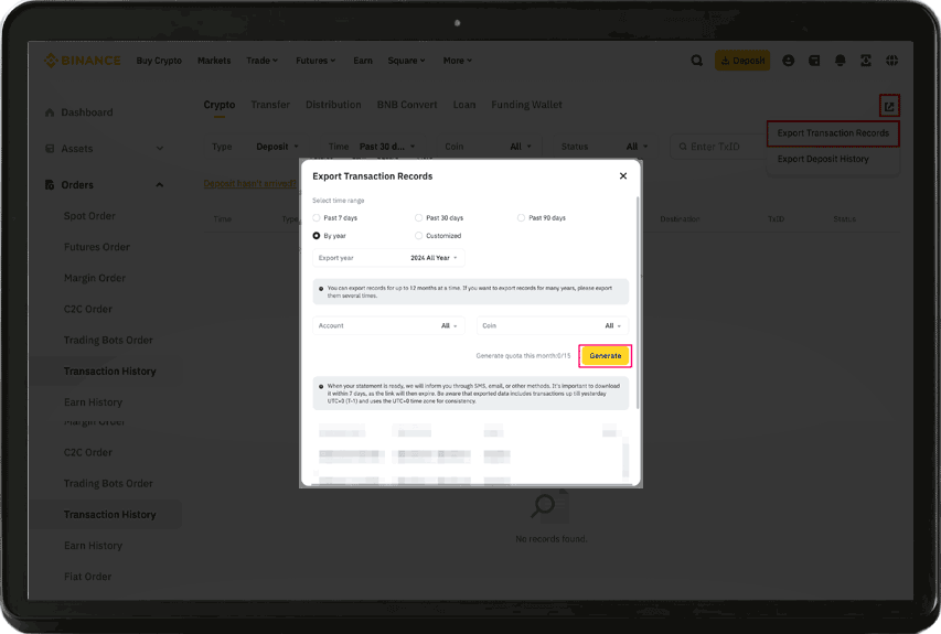 binance tablet genera