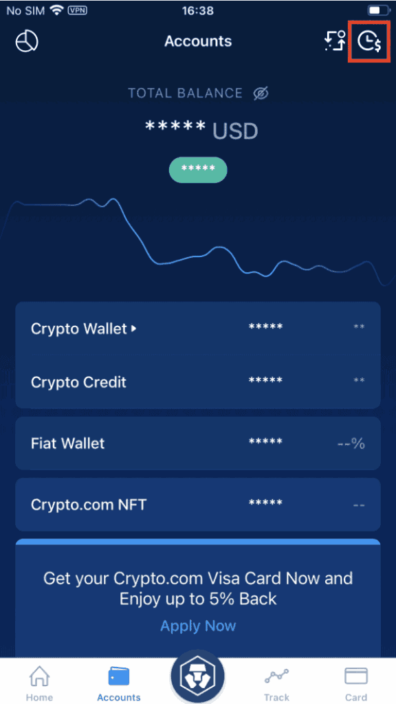 cripto schermata
